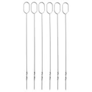 IKEA GRILLTIDER Stainless Steel Skewers Set of 6 for Perfect Grilling